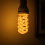 20W Warm White LED Bulb, 1700 lumens, size 165 x  61 mm; Kelvin temperature 3000k; Spiral LED - Image 4