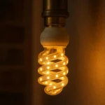 12W Warm White LED Bulb, 1020 lumens, size 140 x  61 mm; Kelvin temperature 3000k; Spiral LED - Image 5