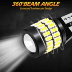 T10 LED Bulb 36SMD 3014 3030 Chips Canbus Error Free Car Light 12V 24V W5W 194 LED Turn Signal Reading License Plate Lamp White - Image 2
