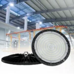 100W 150W 200W 240W 300W IP65 Industrial Lighting Highbay Round Pendant Fixture Warehouse Shop Light UFO Led High Bay Light - Image 6